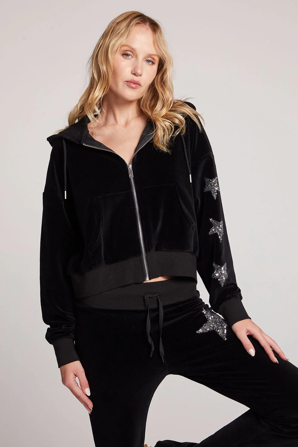 Sequin Star Hoodie