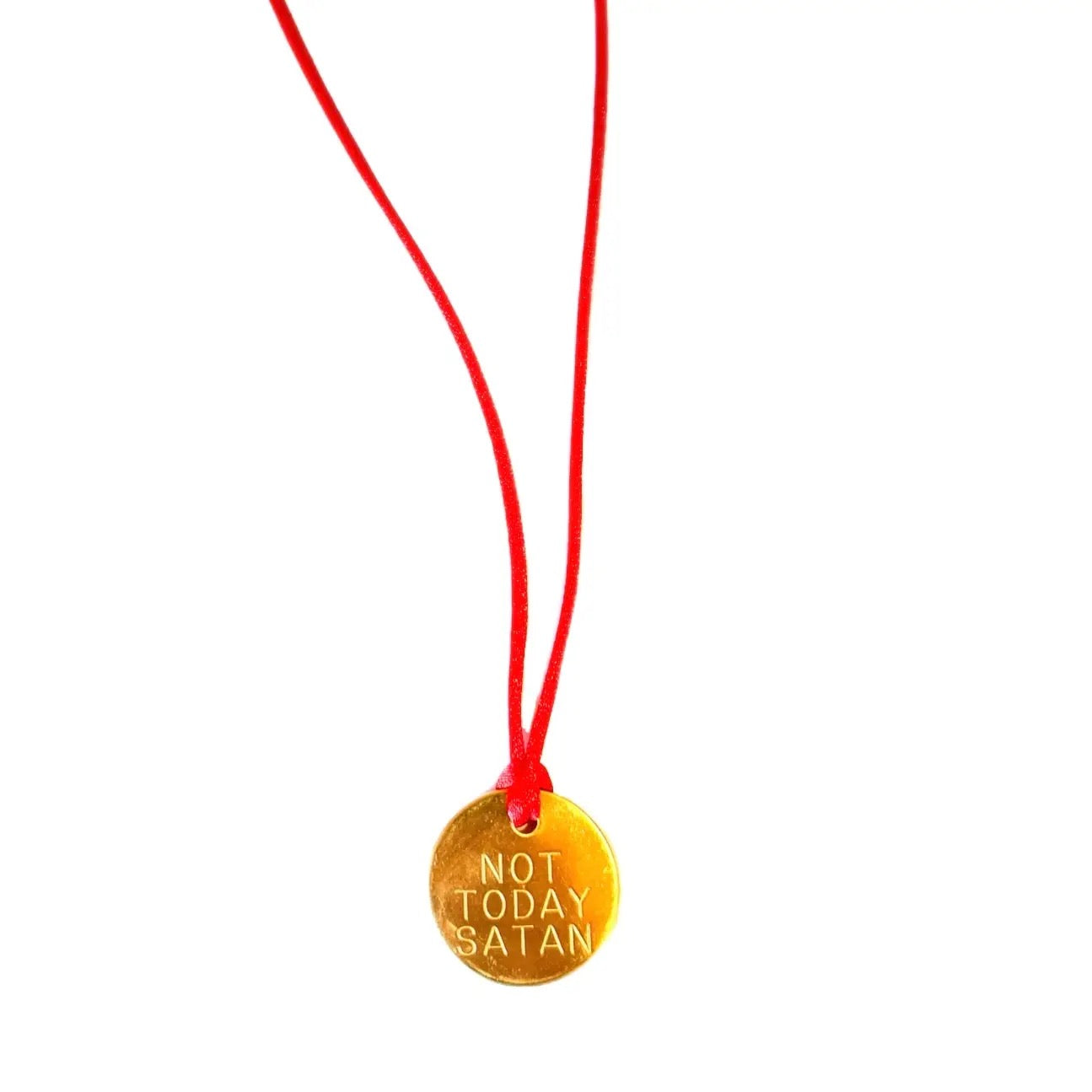 Not Today Satan Necklace