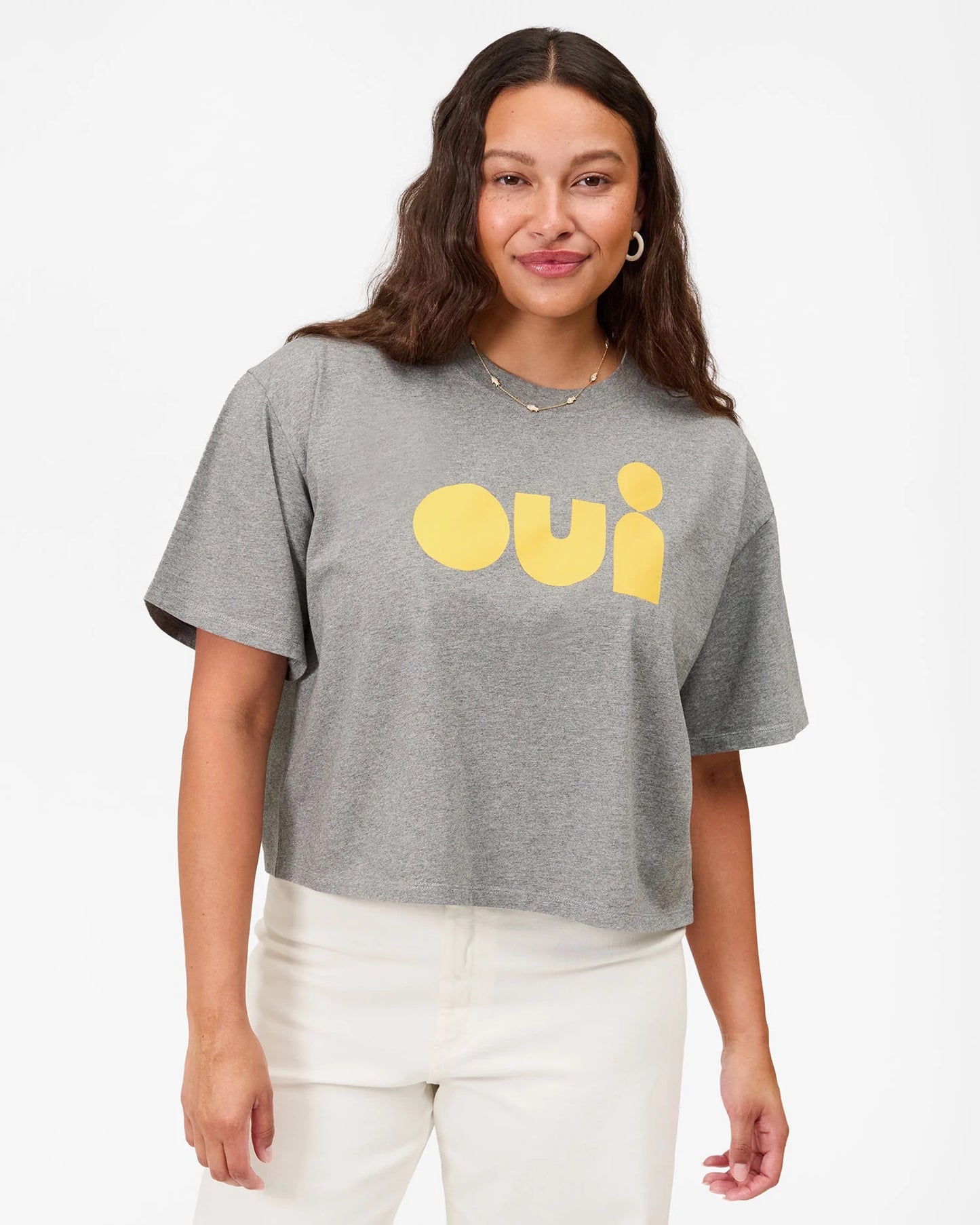 Le Carre Tee with Oui