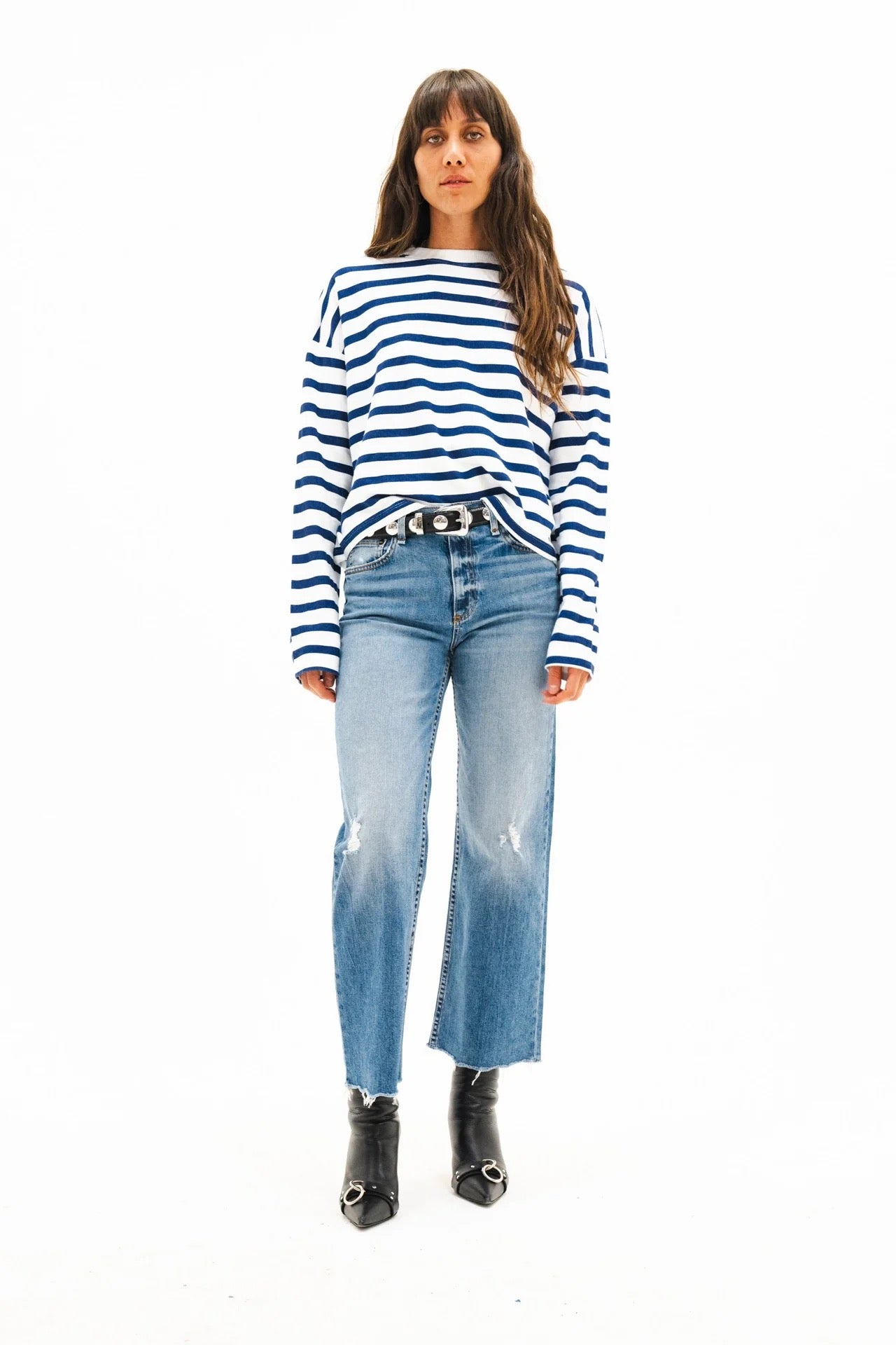 Cropped LS Tee