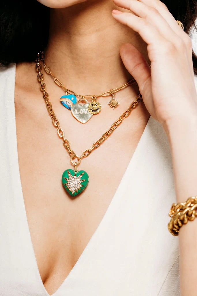 Heart of Tefiti Necklace - Green