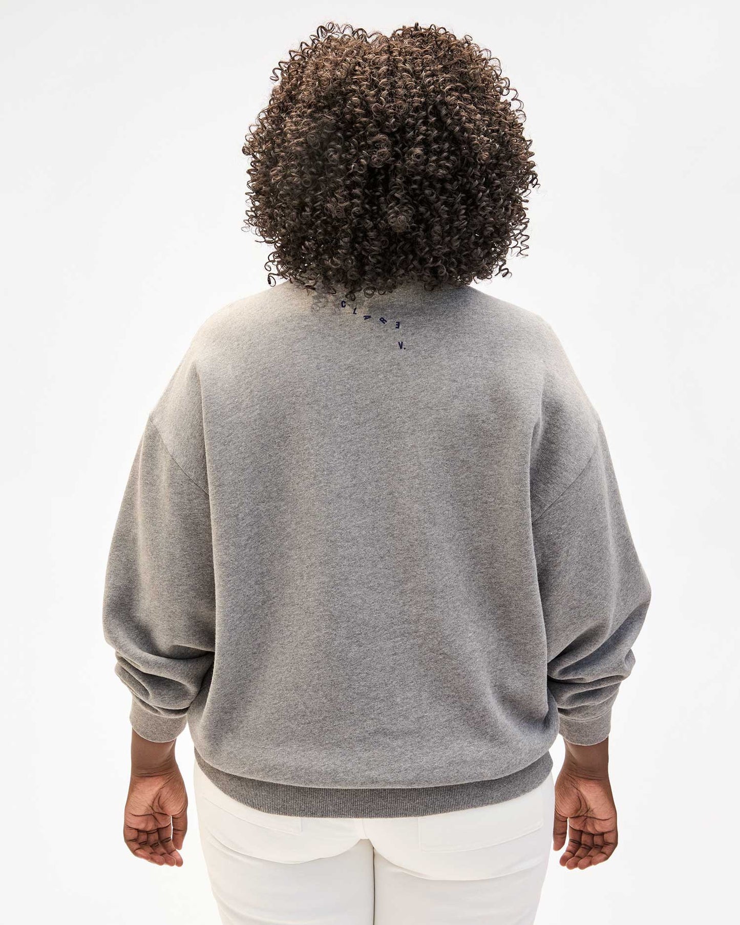 Oversized Sweatshirt with Sardines