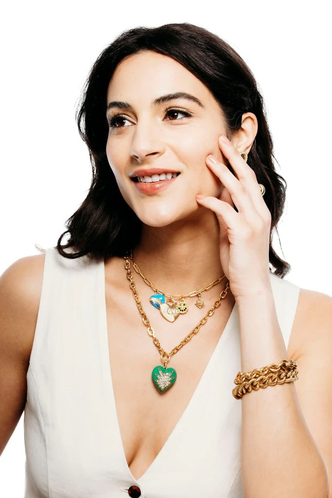 Heart of Tefiti Necklace - Green