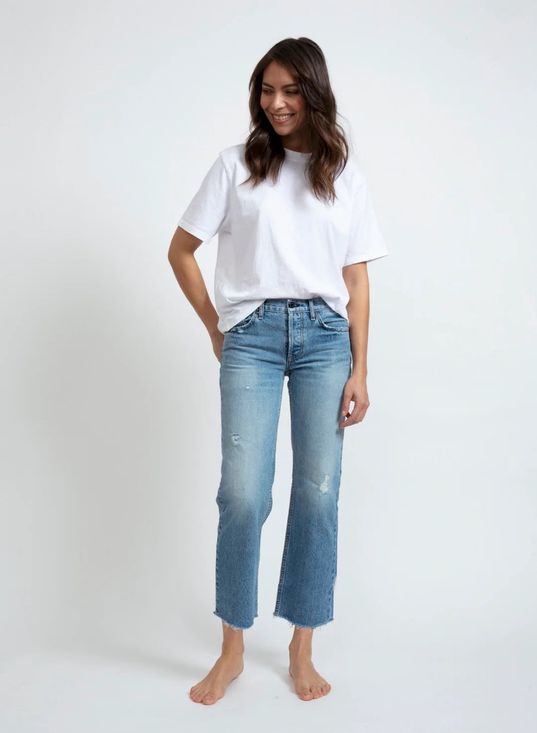 Low Rise Straight Jean