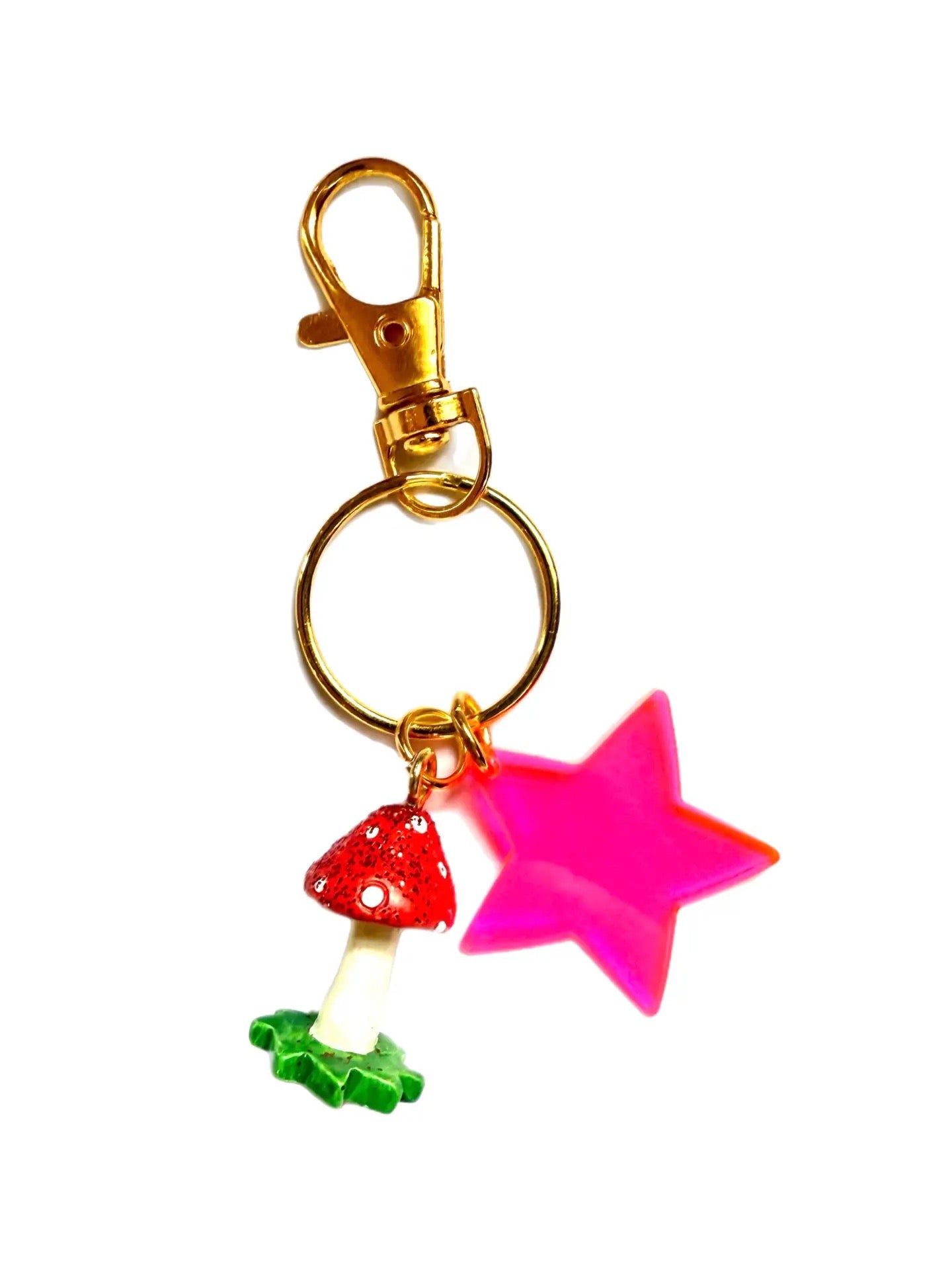 Mushroom Key/Bag Charm