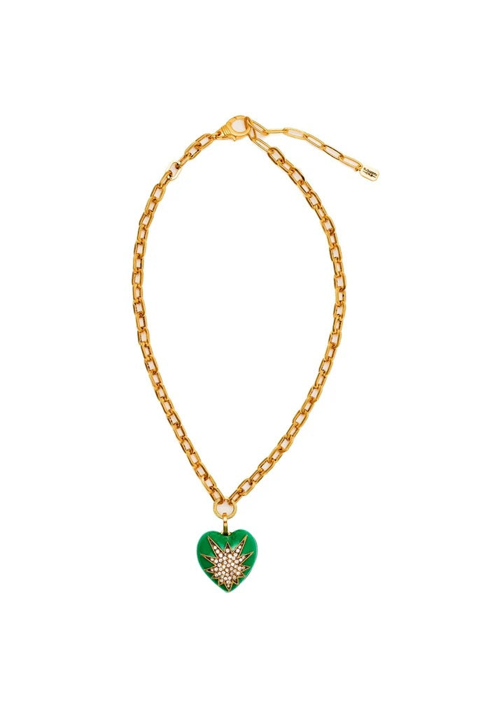Heart of Tefiti Necklace - Green