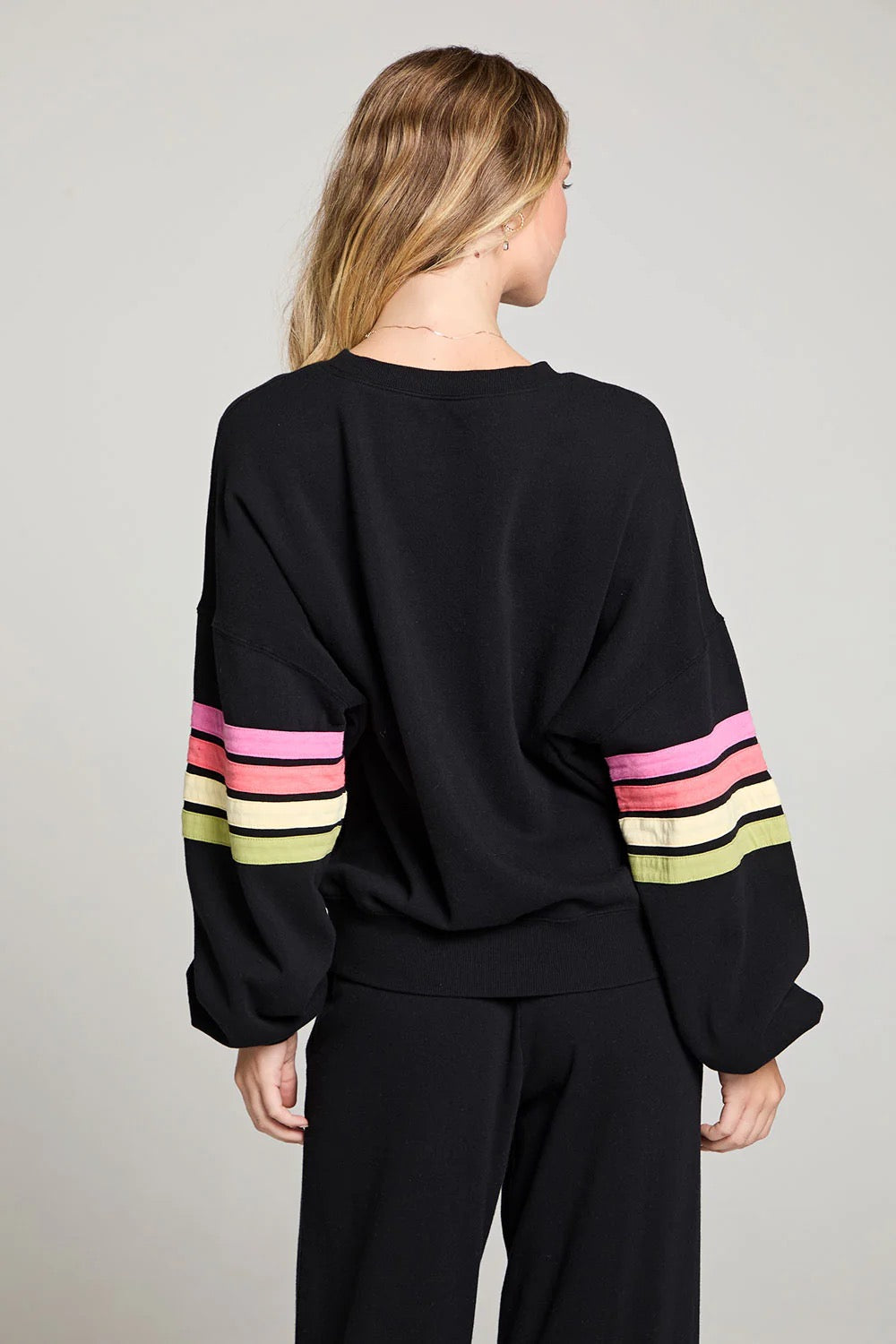Rainbow Stripe Sweatshirt