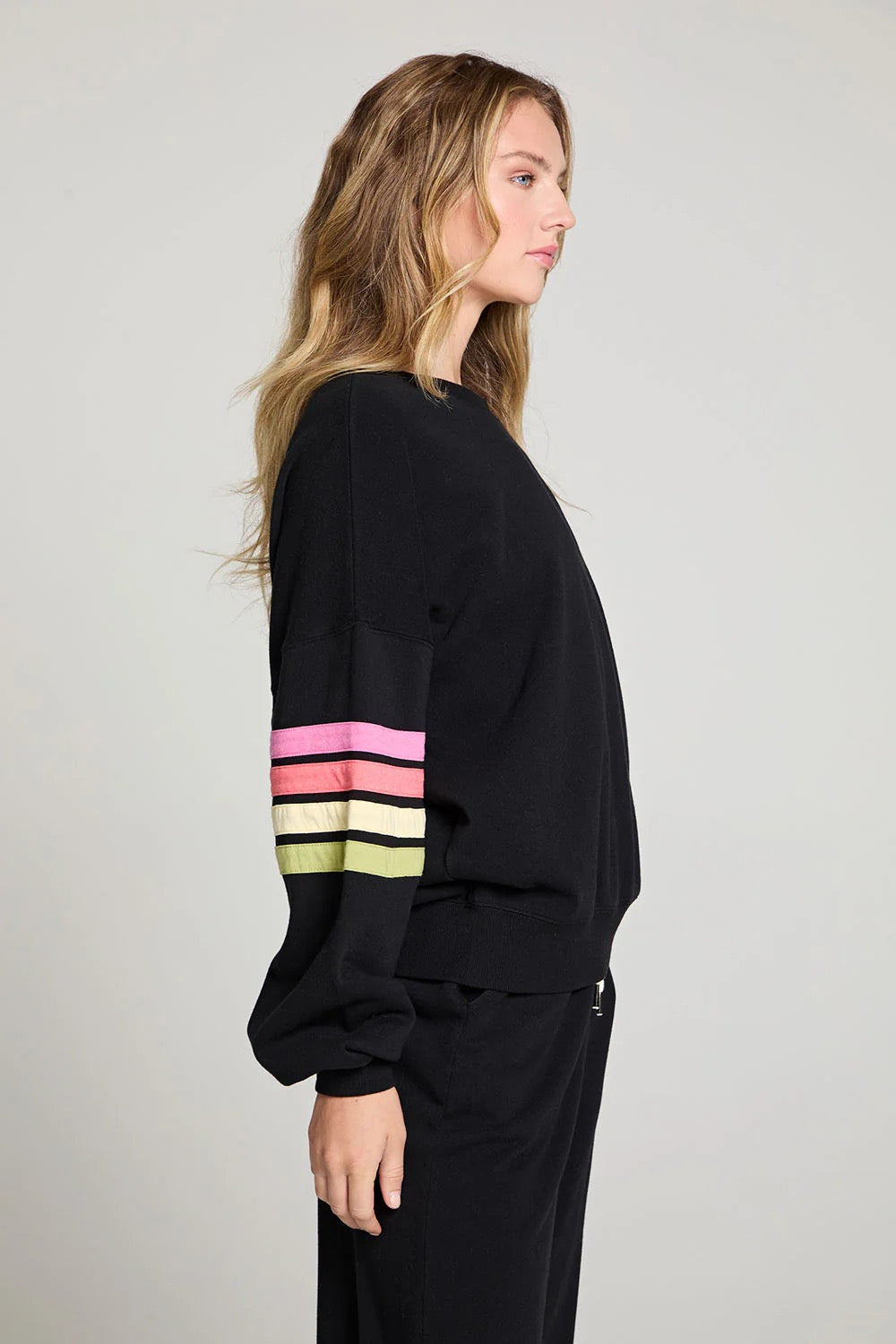 Rainbow Stripe Sweatshirt