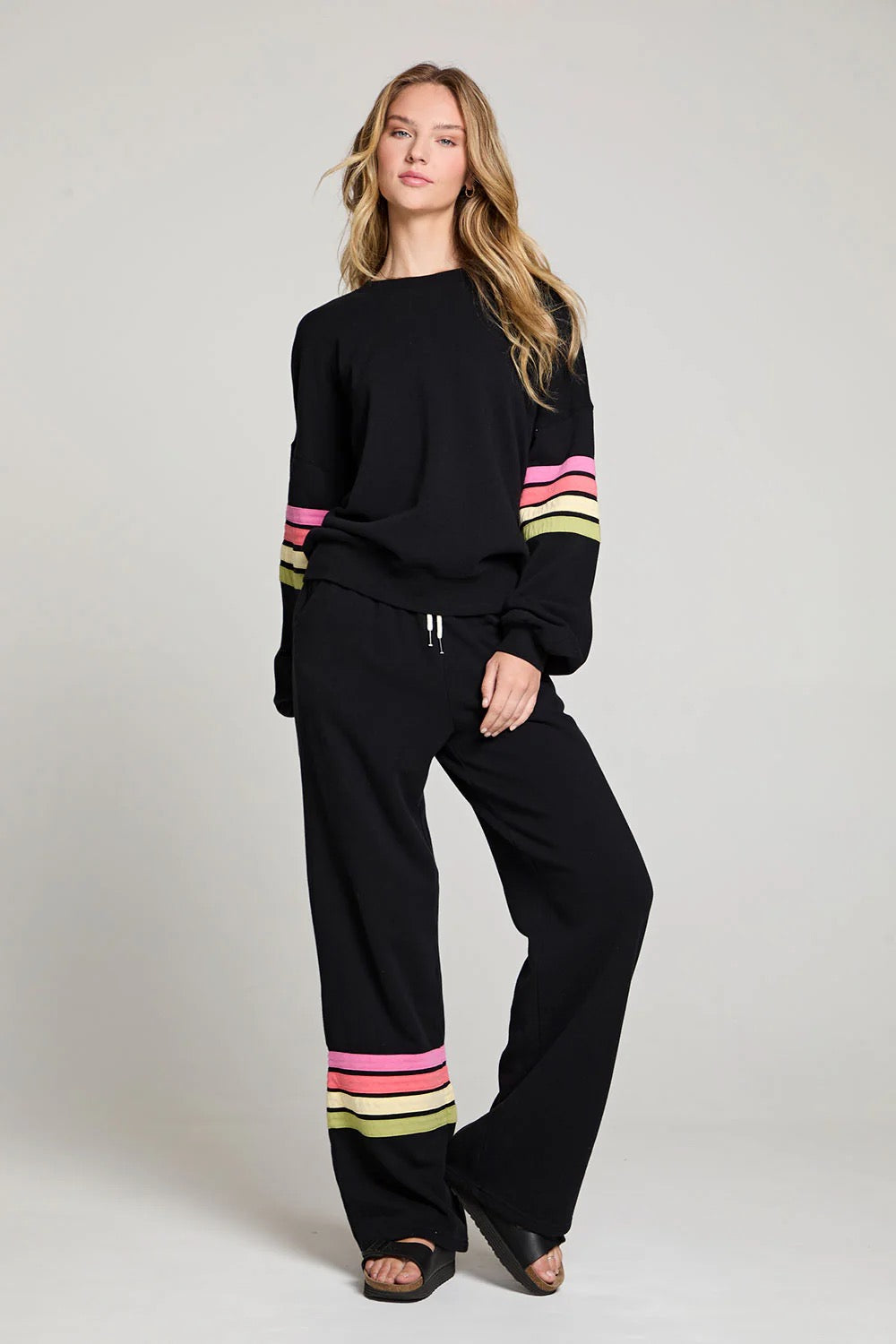 Rainbow Stripe Sweatshirt