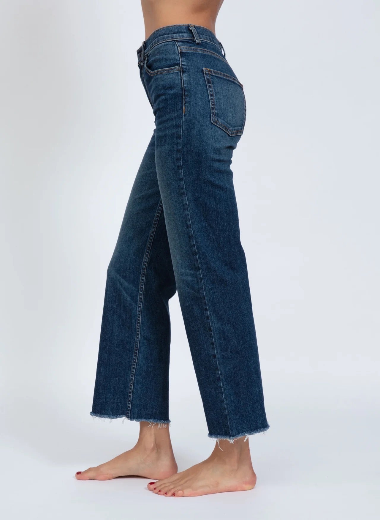Crop Wide Leg Jean