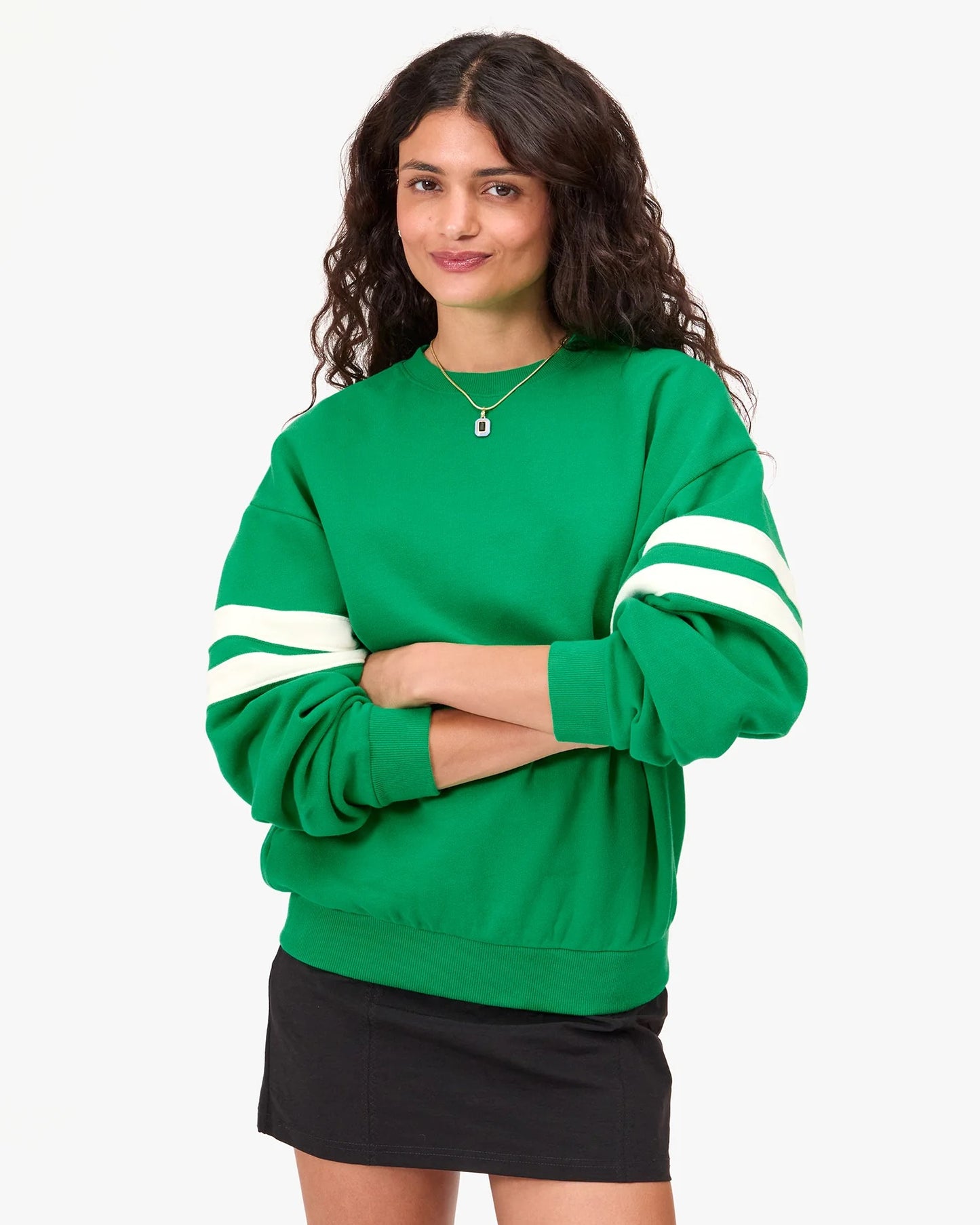 Oversized Varsity Sweatshirt