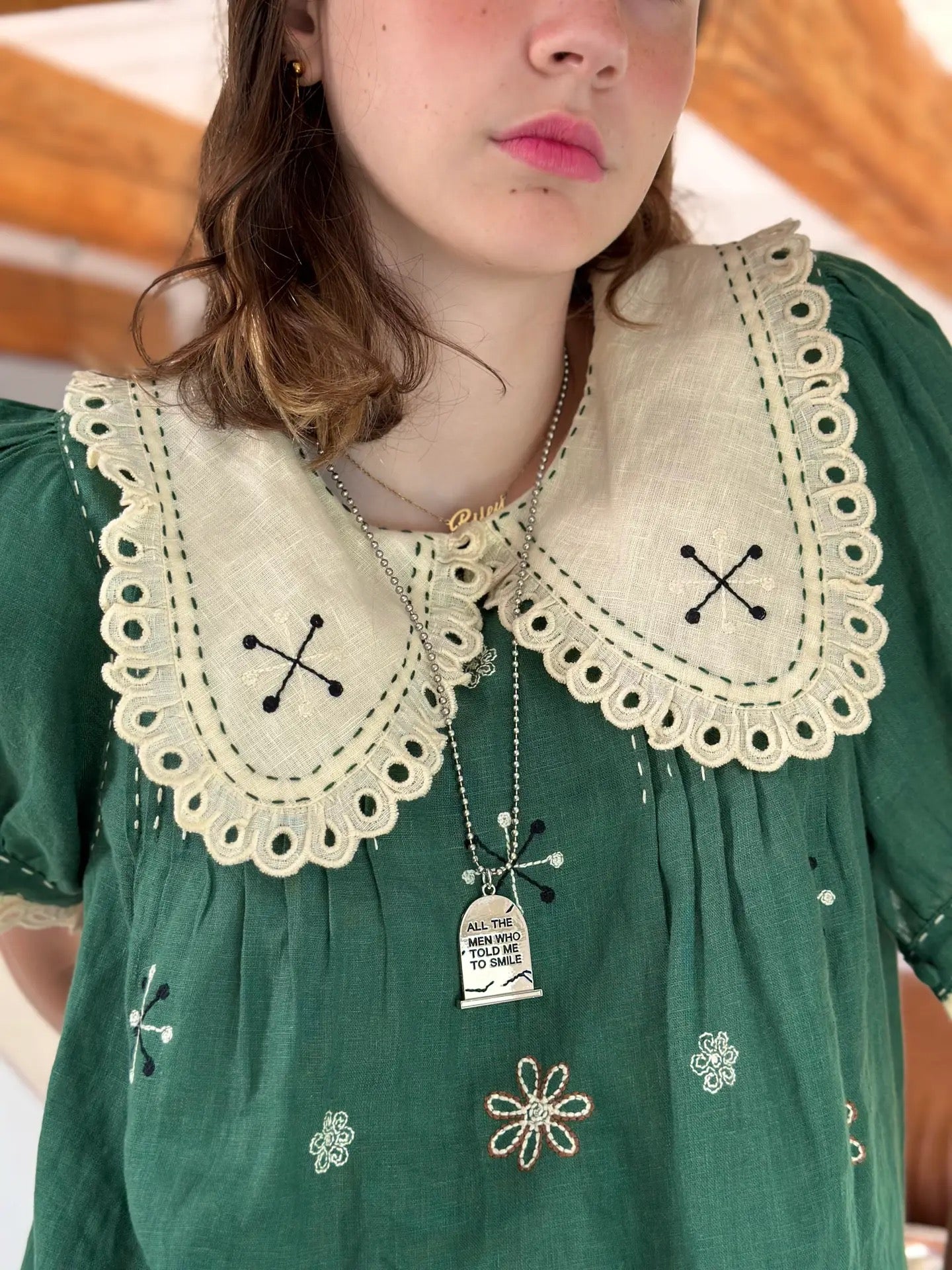 Mood Double Sided Necklace Necklace