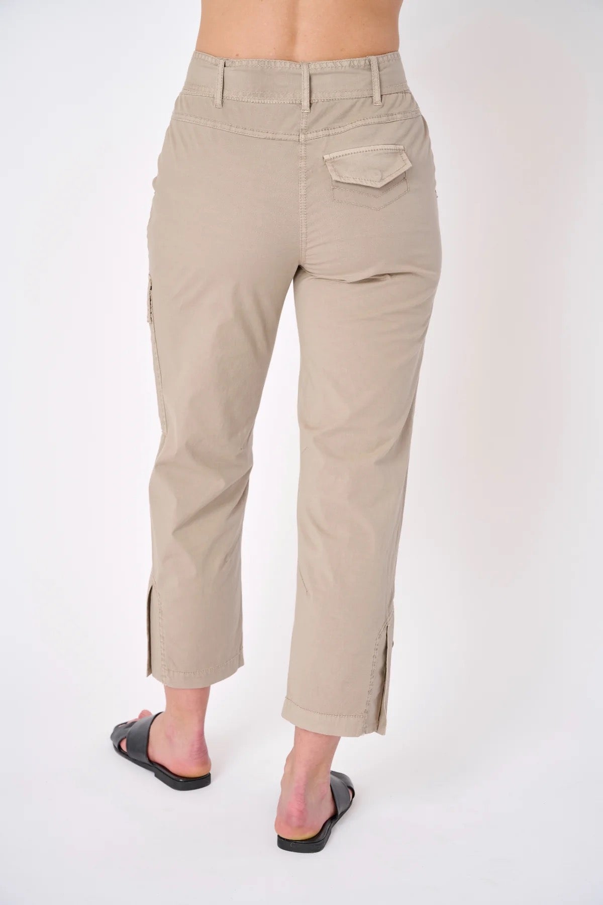 Ikos Button Hem Pant