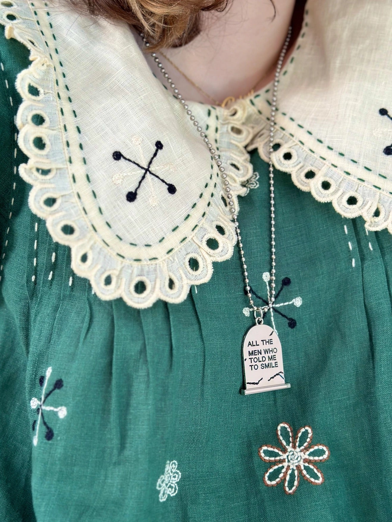 Mood Double Sided Necklace Necklace