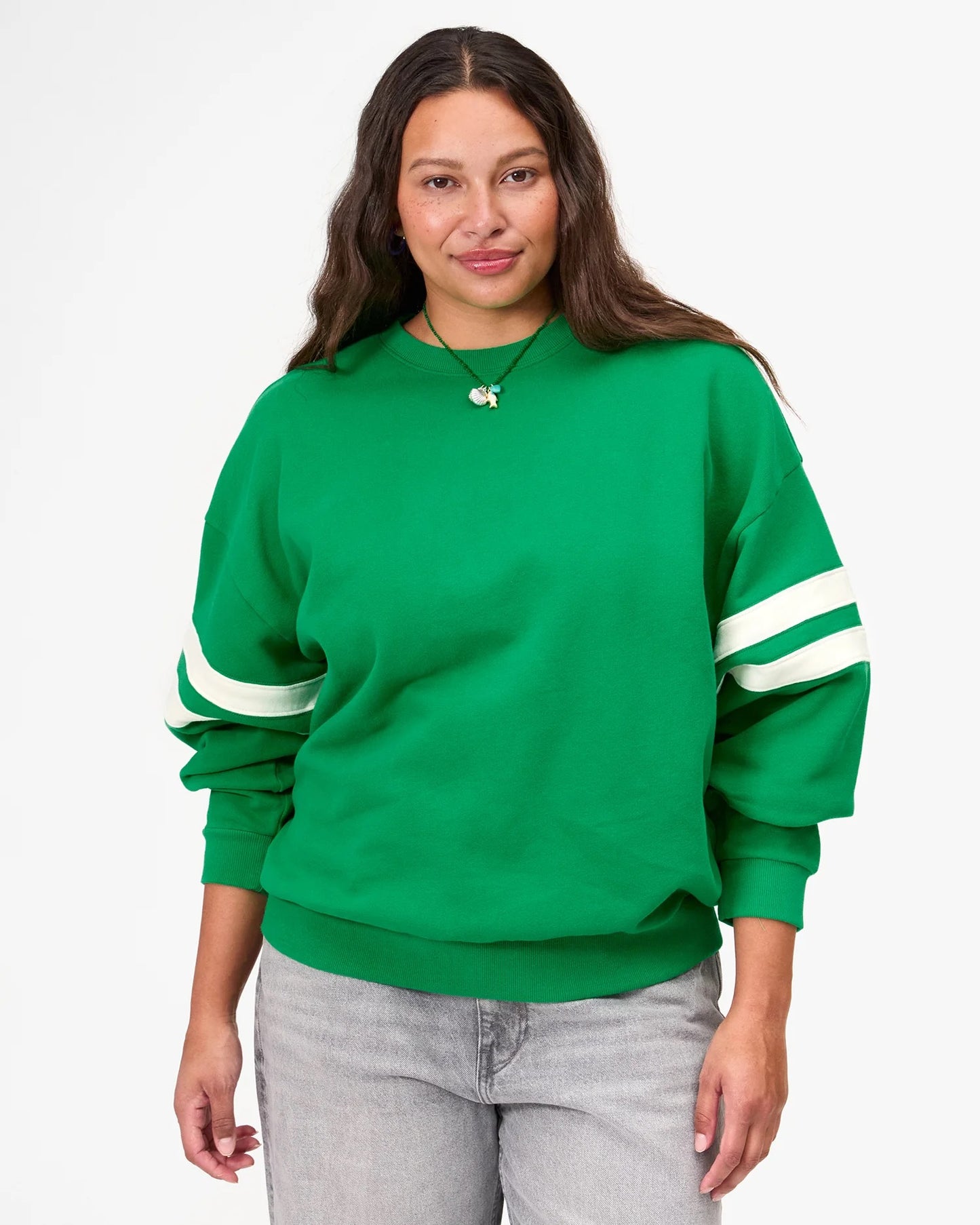 Oversized Varsity Sweatshirt