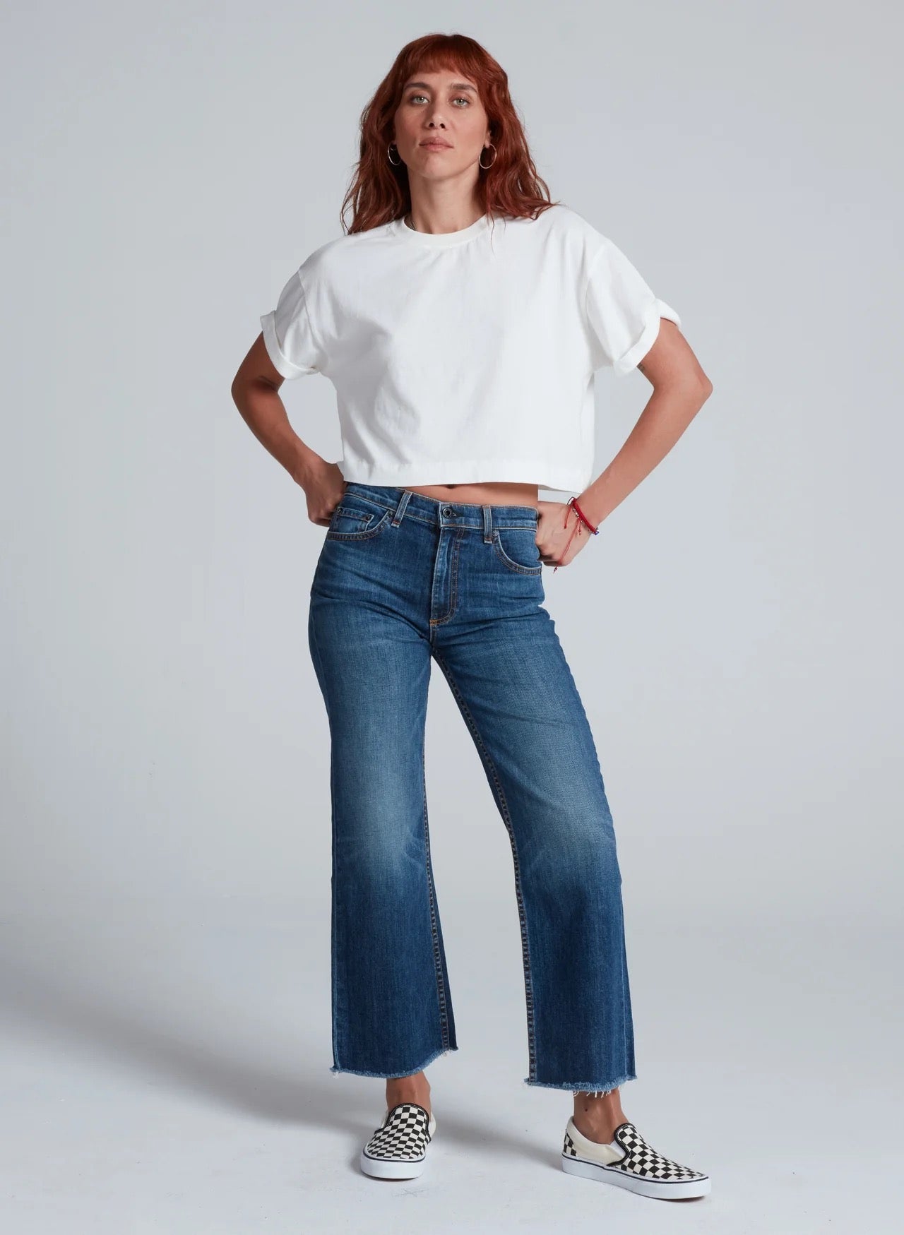 Crop Wide Leg Jean
