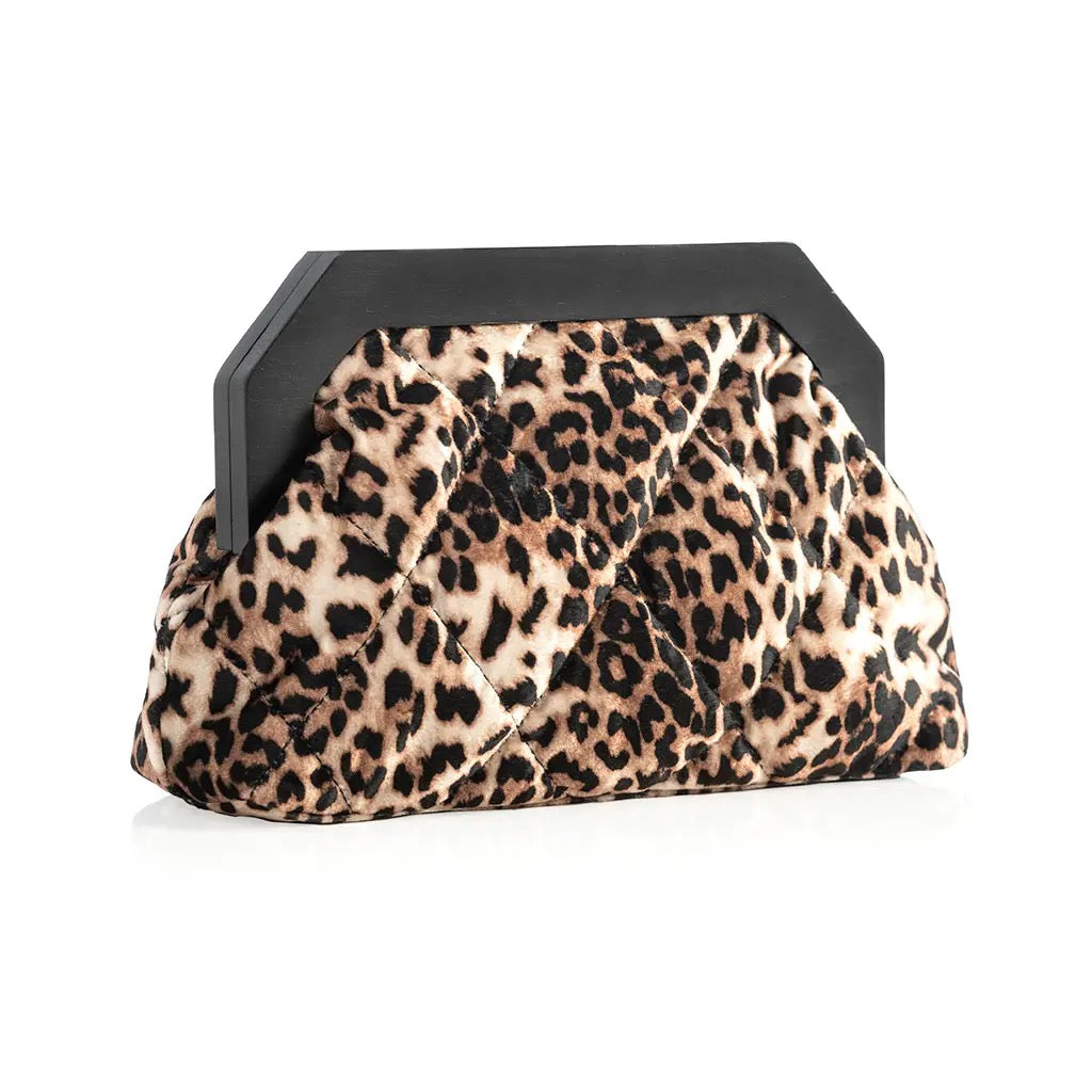 Leopard Clutch