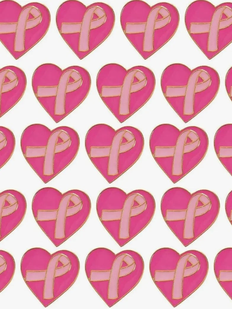 Breast Cancer Enamel Pin