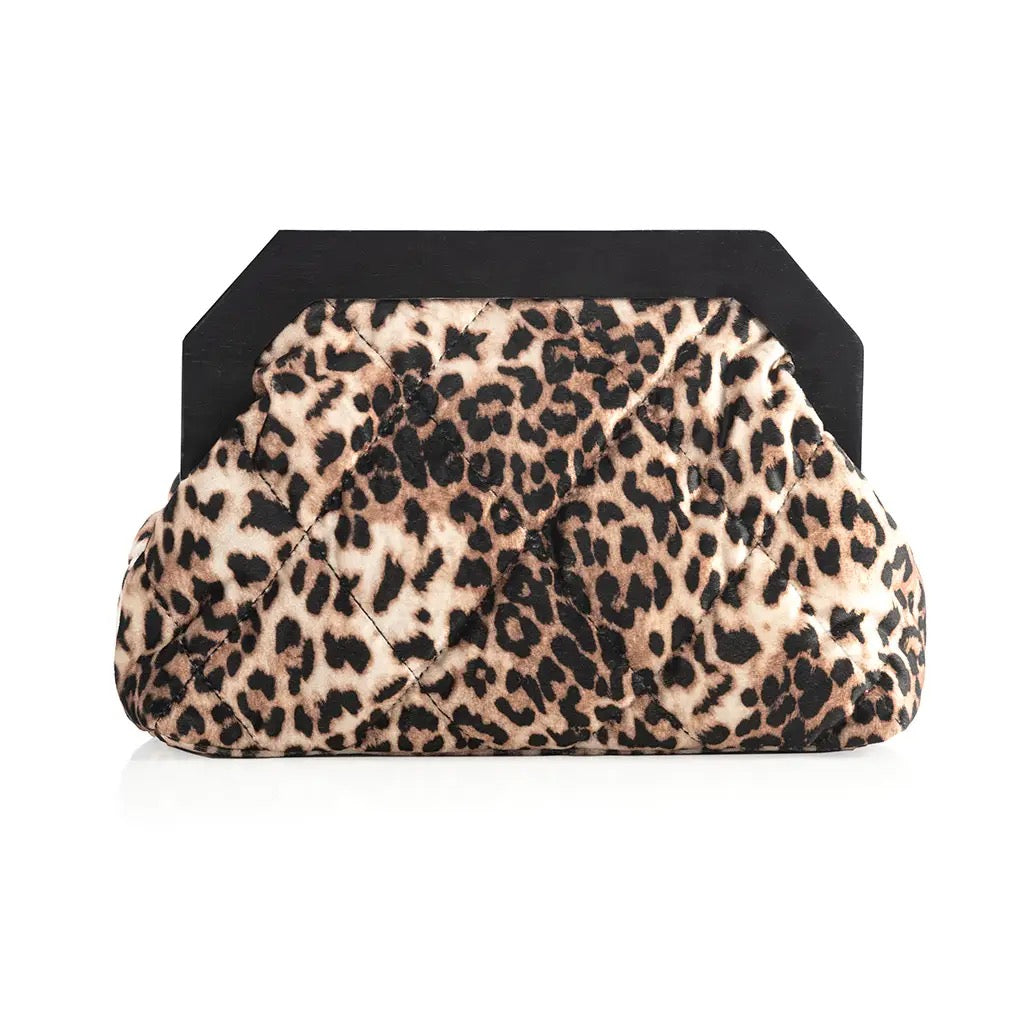 Leopard Clutch