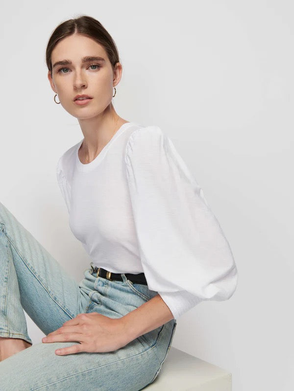 Loren Smocked Tee