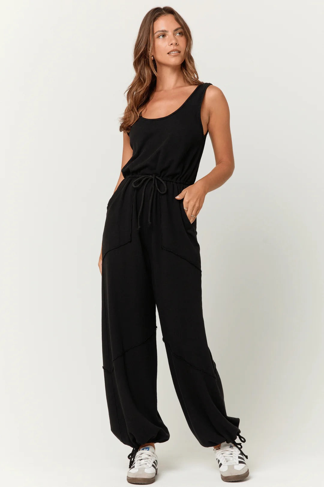 Journey Tie Front Jumpsuit