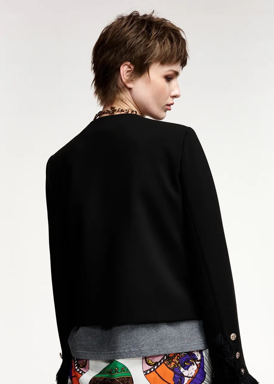 Kinetic Fringed Jacket