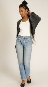 Too Cool Seamed Shrug