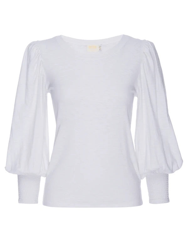 Loren Smocked Tee