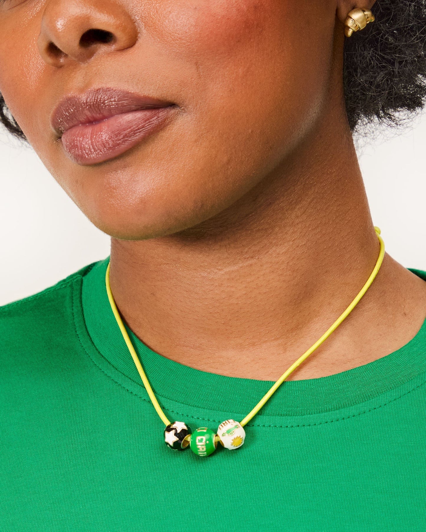 Beaded Cord Necklace