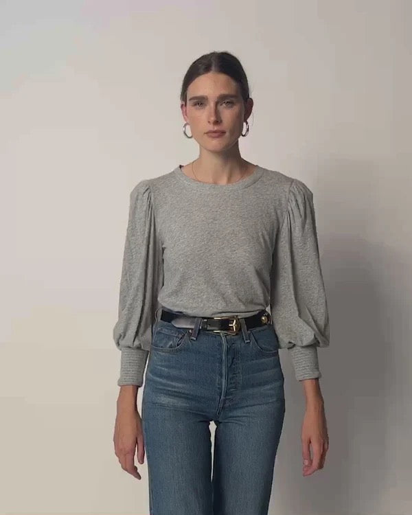 Loren Smocked Tee