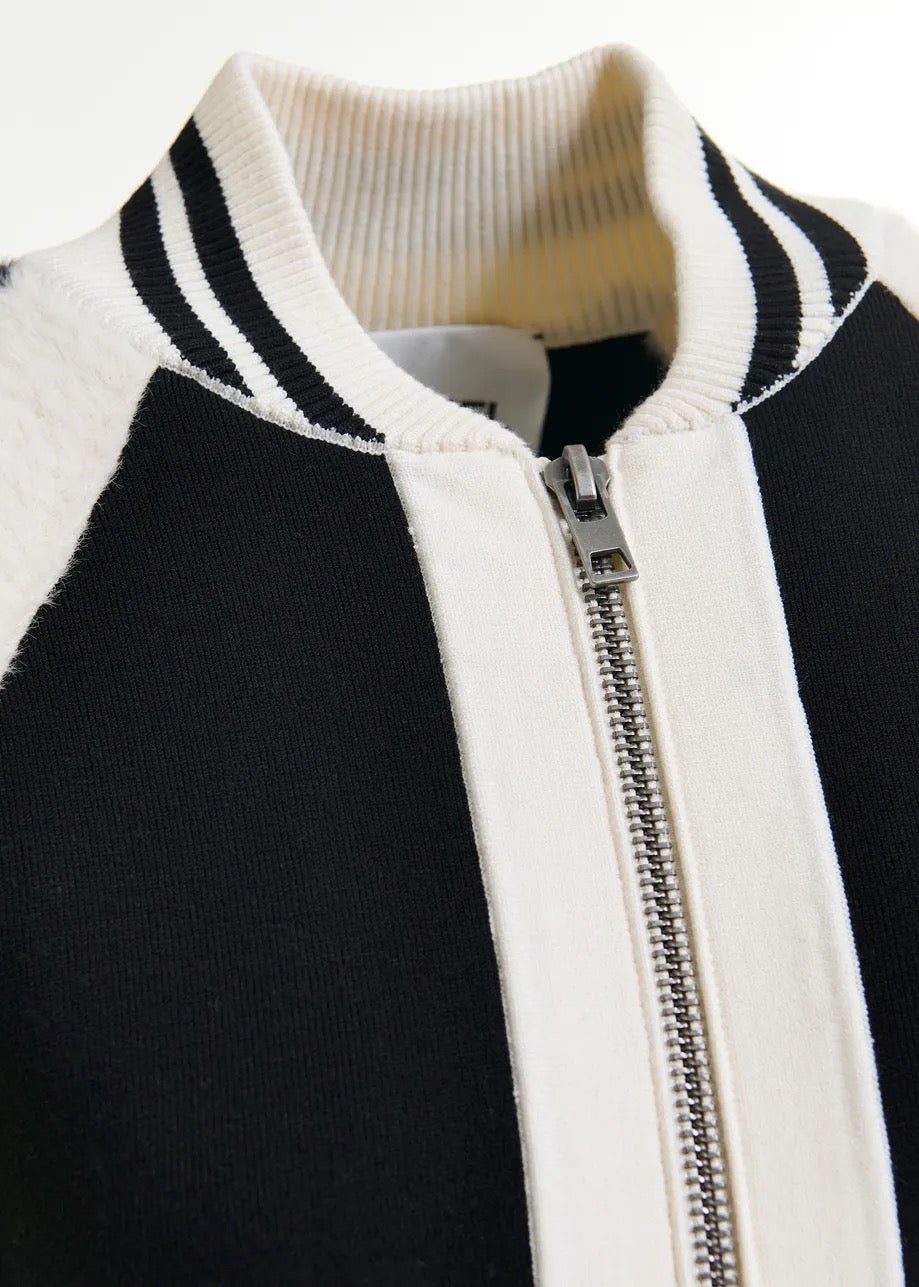 Idol Knitted Bomber Jacket