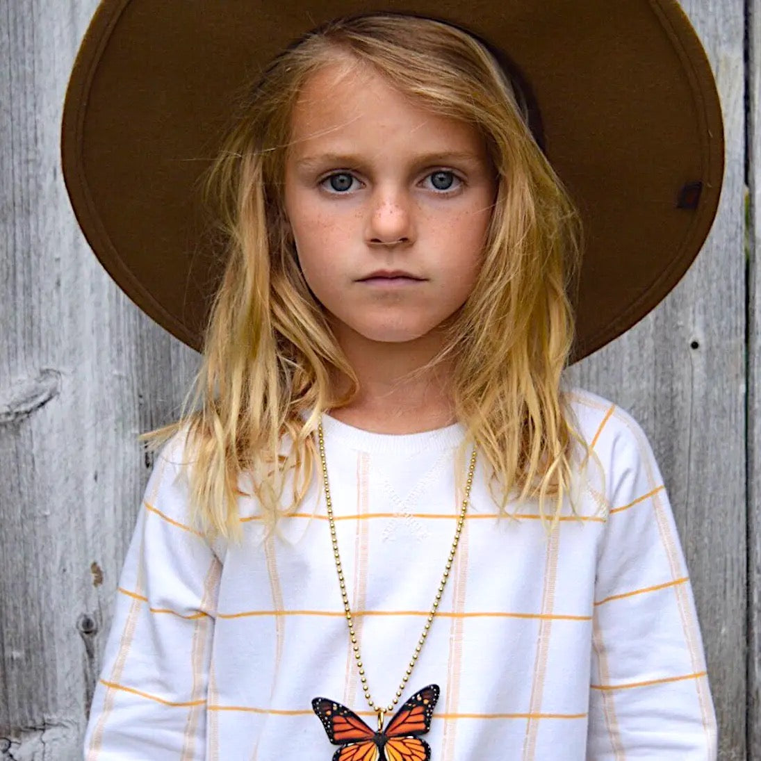 Monarch Butterfly Necklace