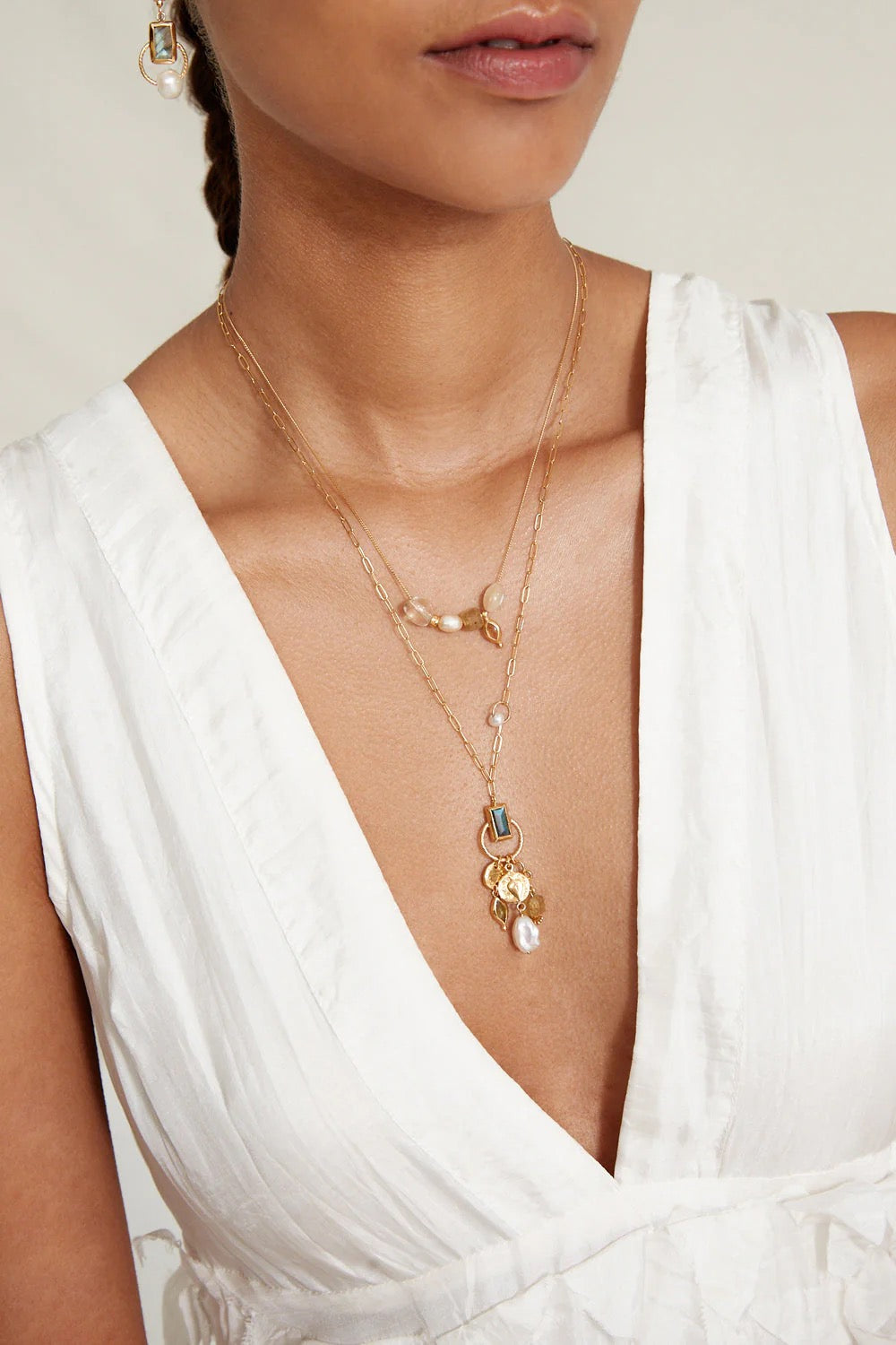 Indira Charm Necklace
