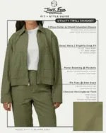 Utility Twill Shacket