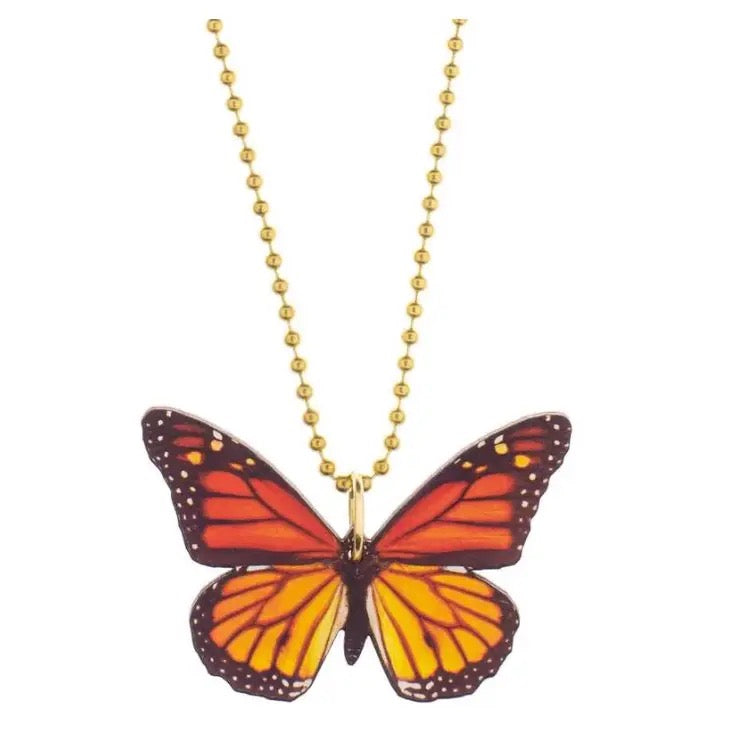 Monarch Butterfly Necklace