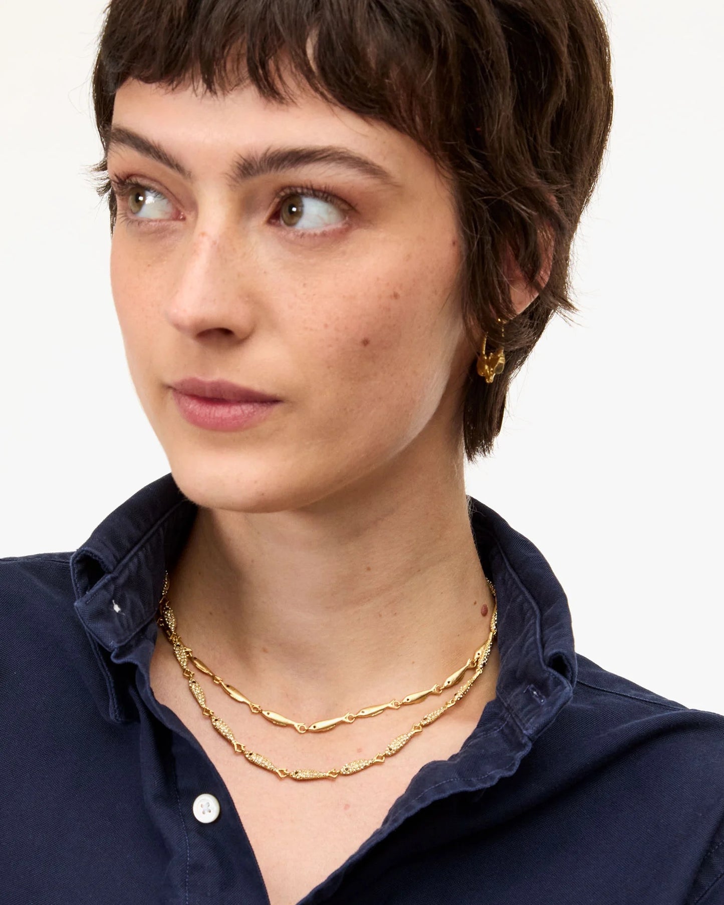 Le Pave Sardine Necklace