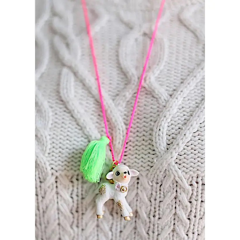 La La the Lamb Necklace
