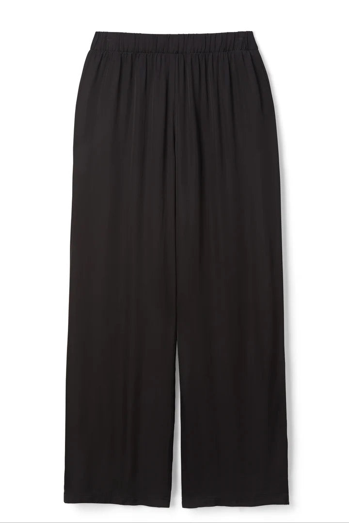 Camile Satin Wide Leg Pant