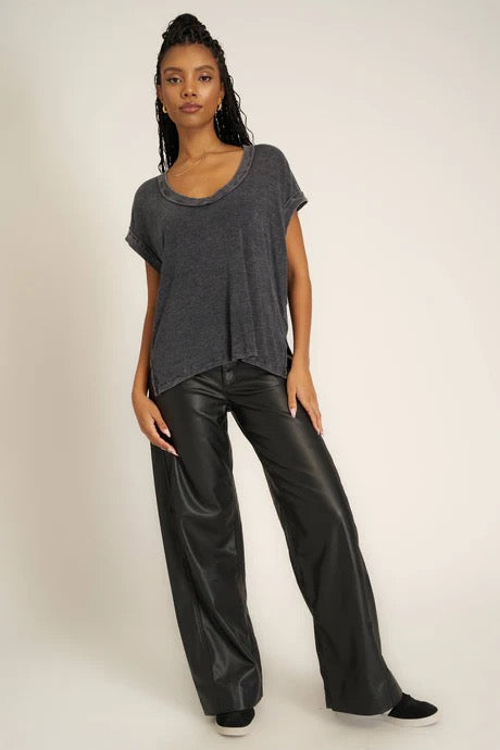 Too Deep Scoop Neck Tee