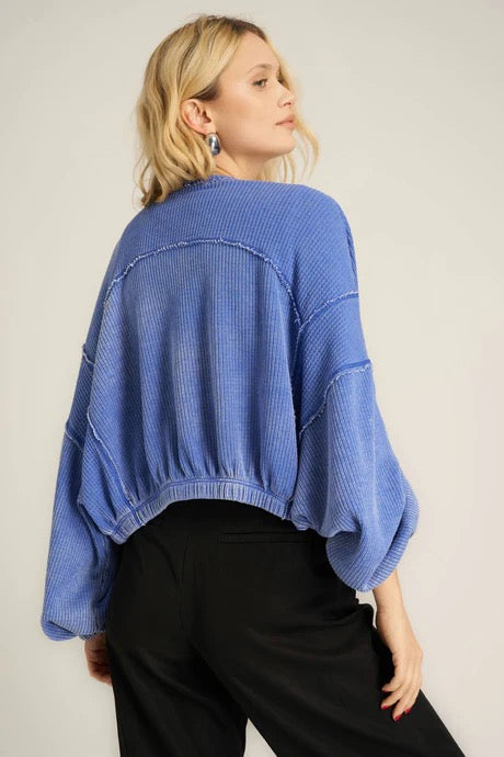 Too Cool Seamed Shrug
