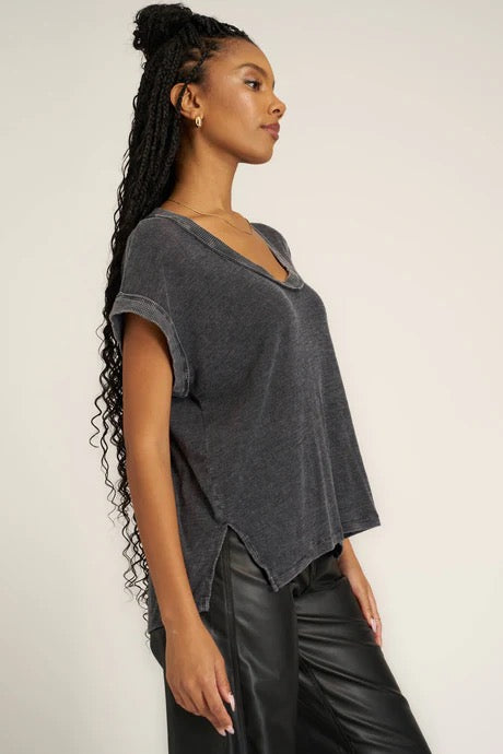 Too Deep Scoop Neck Tee