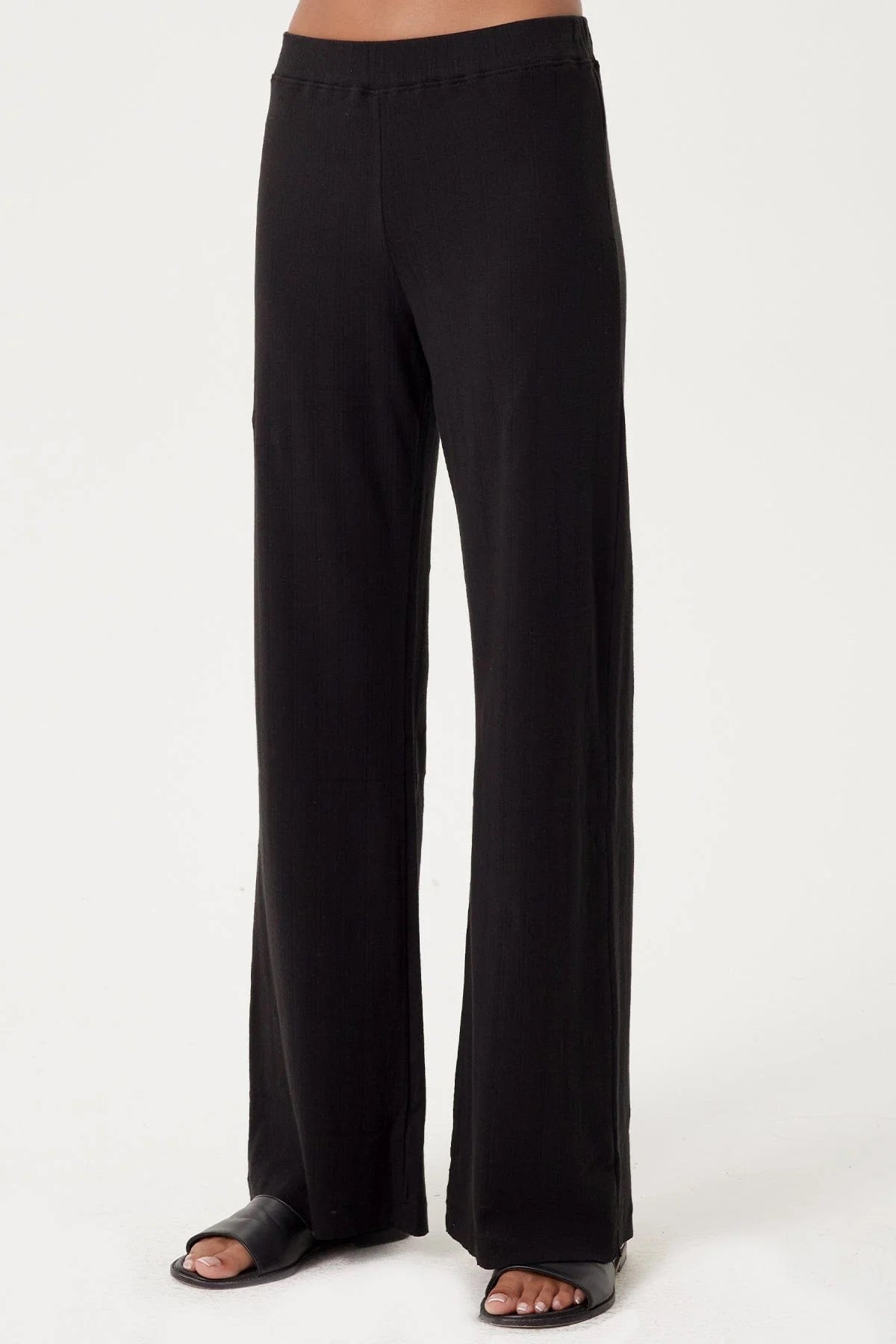 Ellie Pointelle Flare Pant