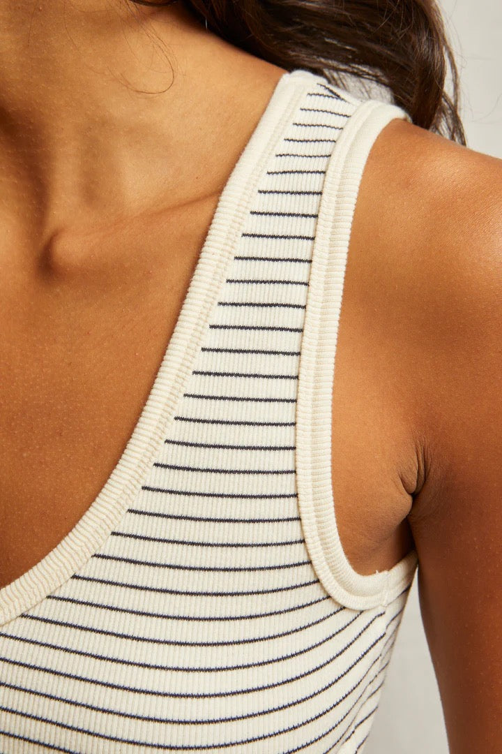 Maria V Neck Tank