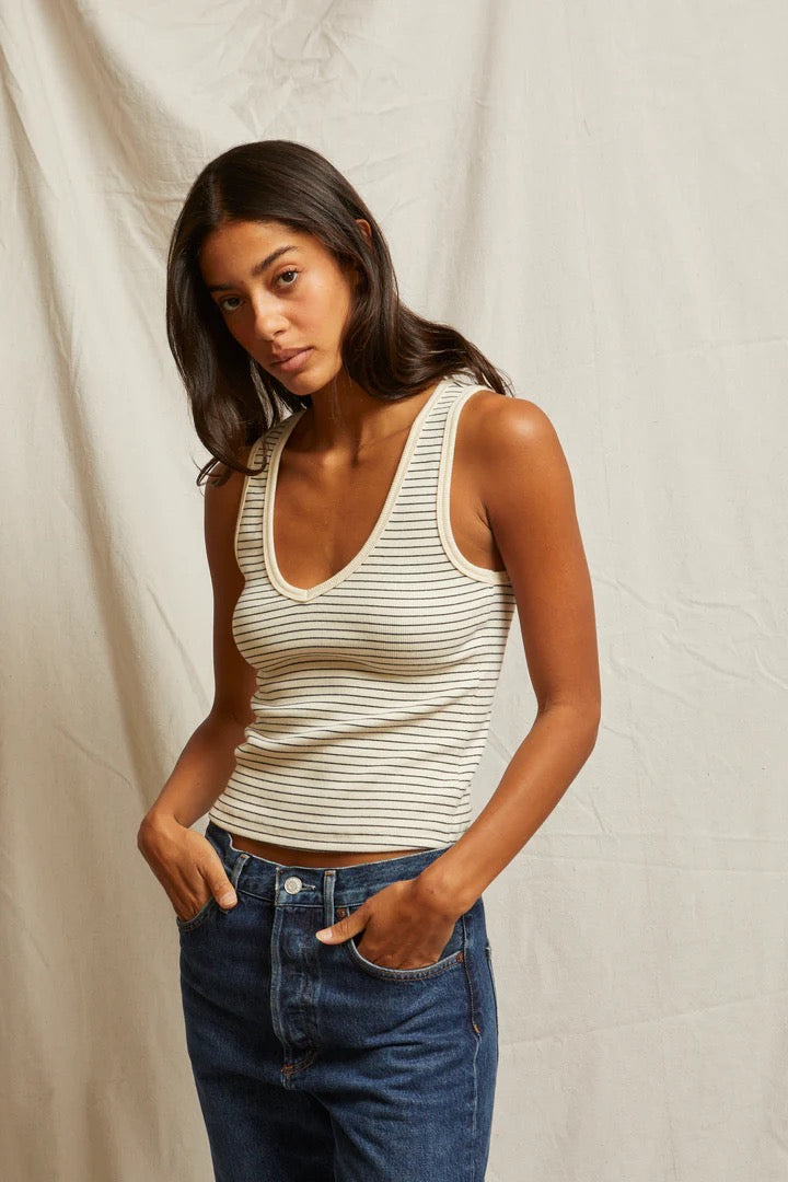 Maria V Neck Tank