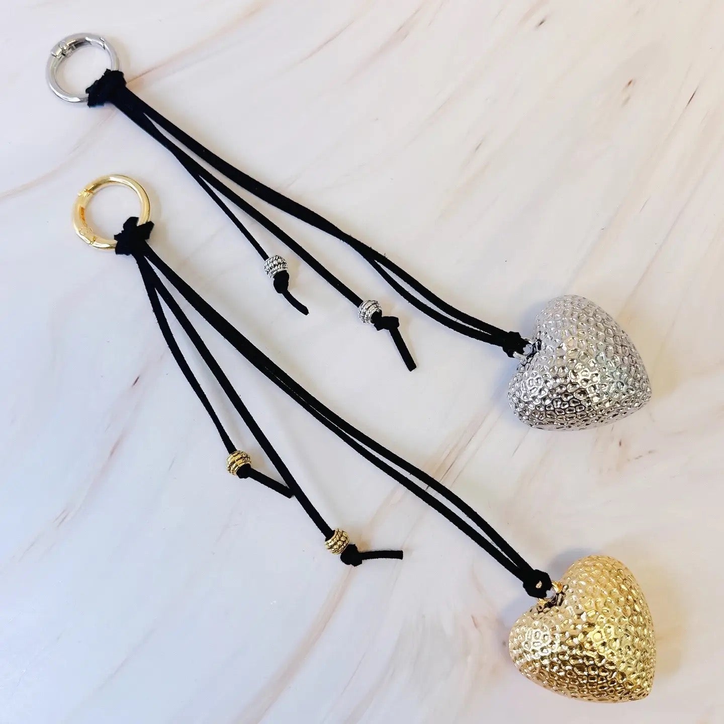 Puffy Heart Bag Charm