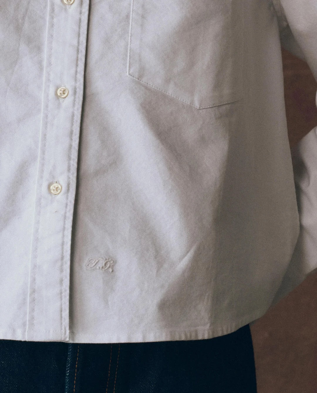 The Cropped Oxford Shirt