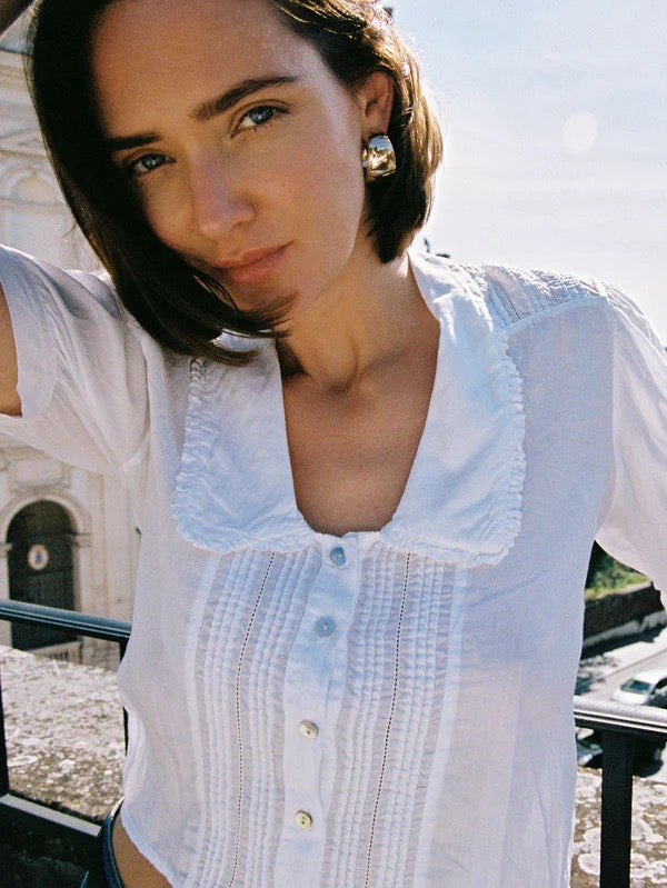Pia Pintuck Blouse