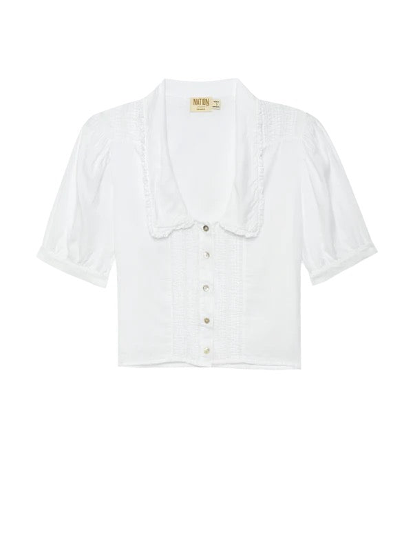Pia Pintuck Blouse