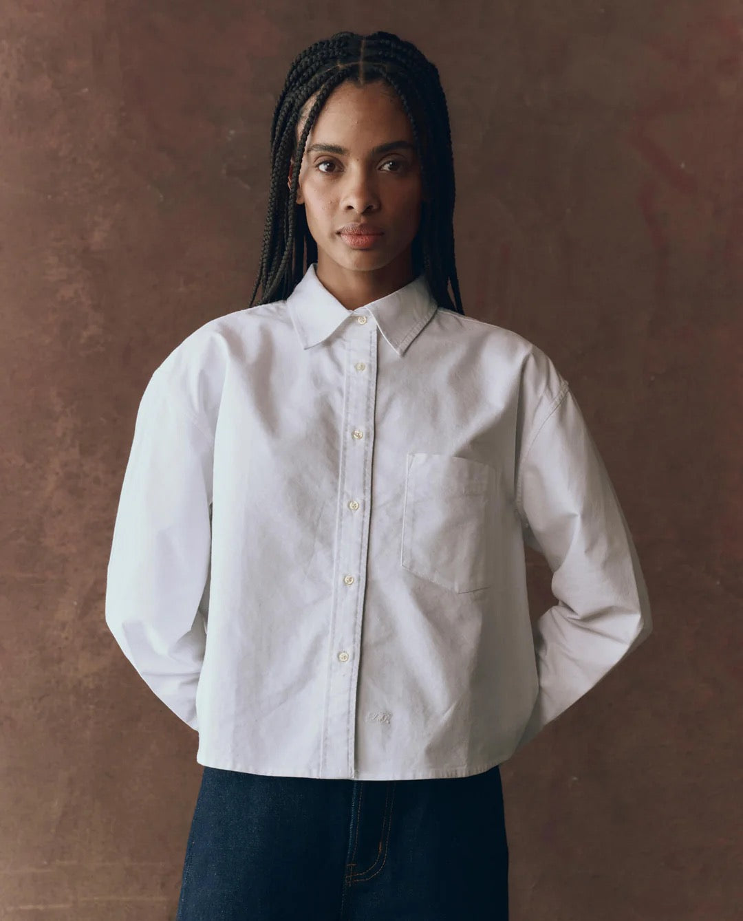 The Cropped Oxford Shirt
