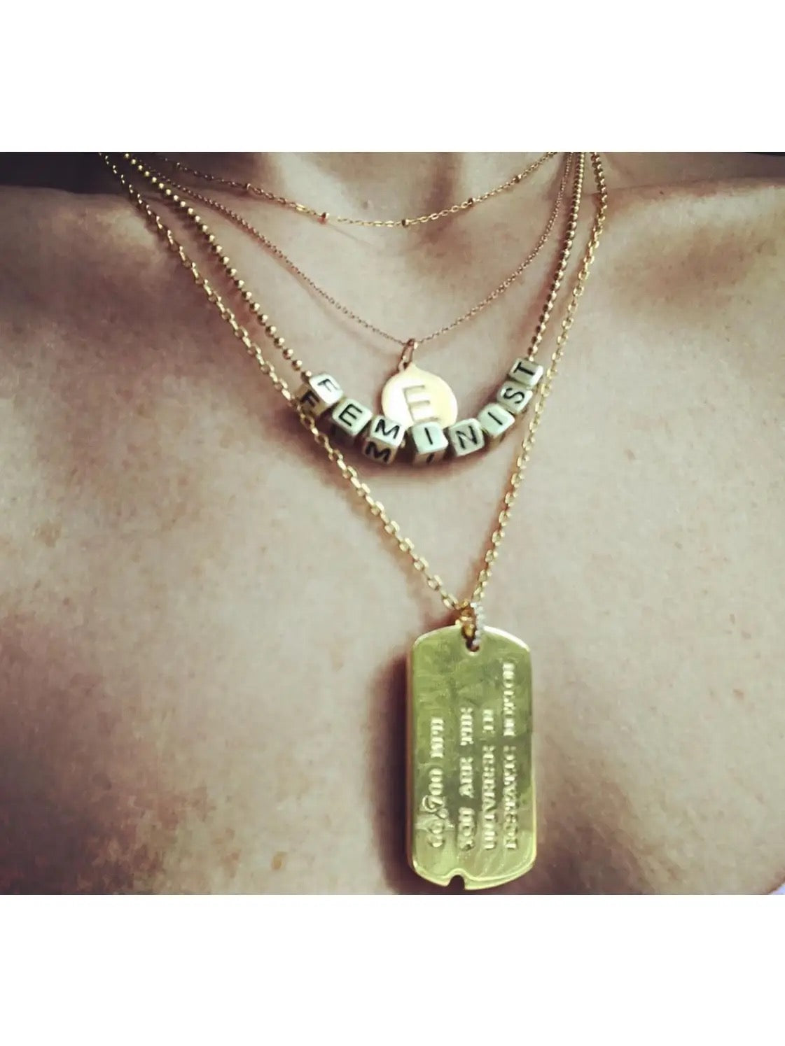 Feminist Necklace